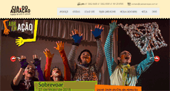 Desktop Screenshot of ciadoabracao.com.br